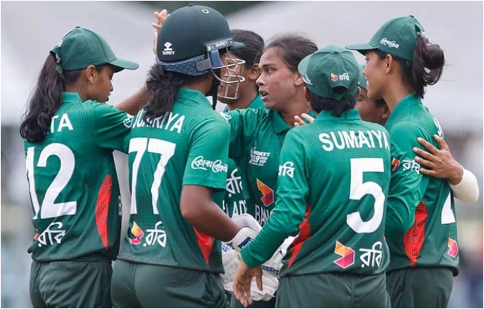 জয় দিয়ে অনূর্ধ্ব-১৯ এশিয়া কাপ শুরু বাংলাদেশ নারী ক্রিকেট দলের বাংলাদেশ নারী ক্রিকেট দল