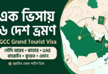 ১ ভিসায় ৬ দেশ ভ্রমণ, বাংলাদেশিদের জন্য খুলছে মধ্যপ্রাচ্যের নতুন দরজা ১ ভিসায় ৬ দেশ ভ্রমণ